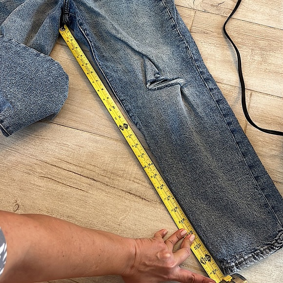 NWOT Old Navy O.G. Straight Button Fly Hight Rise Secret Slim Pockets Jeans - Picture 10 of 10